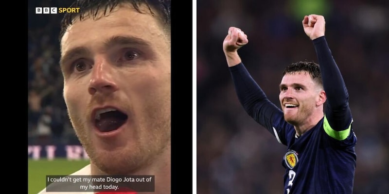 Il capitano scozzese e vice del Liverpool ricorda un amico scomparso dopo la qualificazione al Mondiale