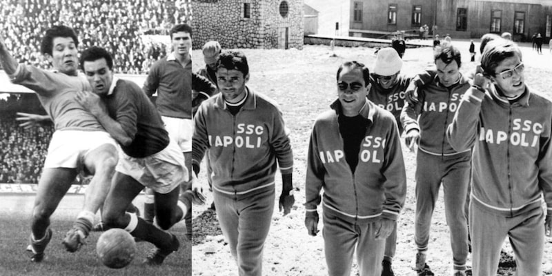 Napoli al 57 % del Olimpico: 40.000 spettatori con Braca e Sivori