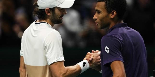 Félix Auger‑Aliassime batte Vacherot 6‑2, 6‑2 nei quarti di finale del Masters 1000 di Parigi