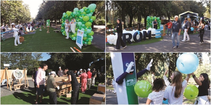 Roma in azione: aziende, studenti e famiglie osservano la sostenibilità in pratica