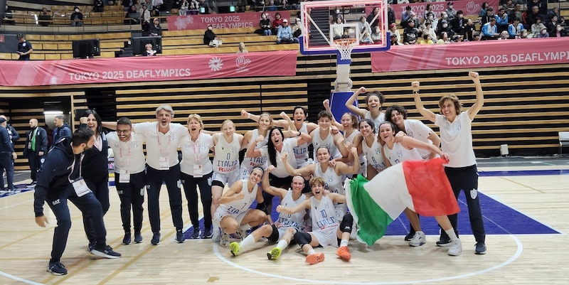 Italia trionfa su Australia e si apre al girone dei Deaflympics di Tokyo