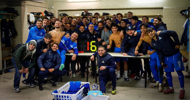 Soccer Trani: 16 vittorie consecutive e punteggio pieno, record nazionale in Promozione