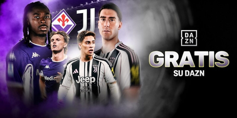 Fiorentina vs Juventus: partita in diretta su Dazn alle 18:00