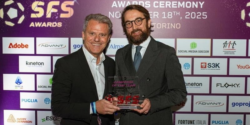 Napoli vince il premio Campaign of the Year per il progetto AG4IN: la campagna vincente del quarto scudetto