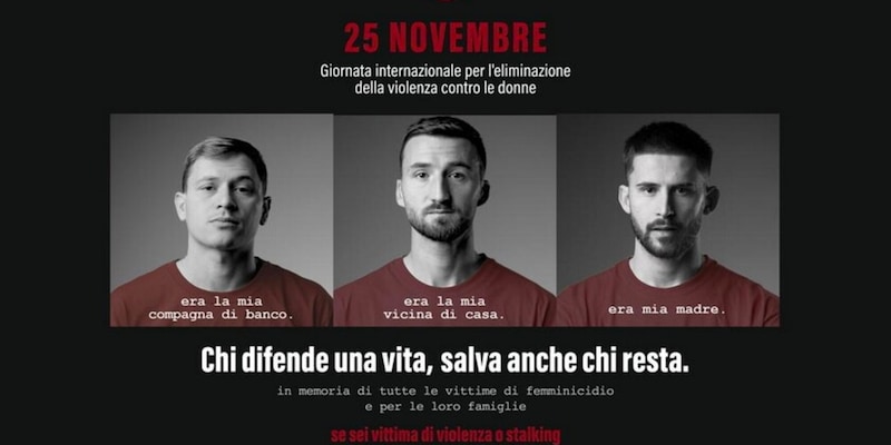 FIGC promuove la solidarietà contro la violenza di genere con Barella, Cristante e Vicario