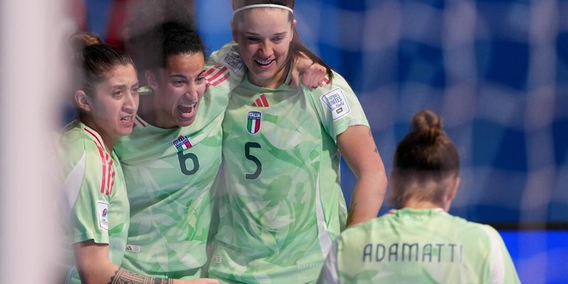 Italia vince 3‑1 sull’Iran e si qualifica ai quarti di finale del Mondiale femminile di futsal