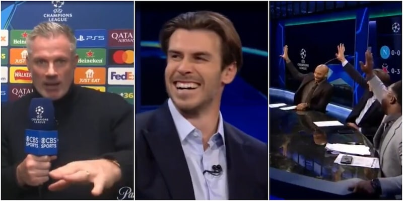 Carragher e Bale scatenano battute in diretta CBS durante Liverpool–Real Madrid all'Anfield