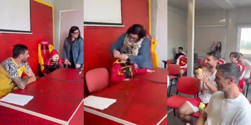 Catanzaro celebra la passione dei tifosi: incontro speciale con Francesco prima del match contro Padova