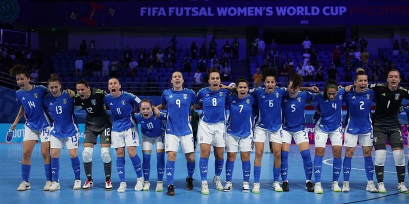 Sconfitta 6‑0 contro il Brasile: l’Italia resta fuori dal Mondiale di futsal femminile
