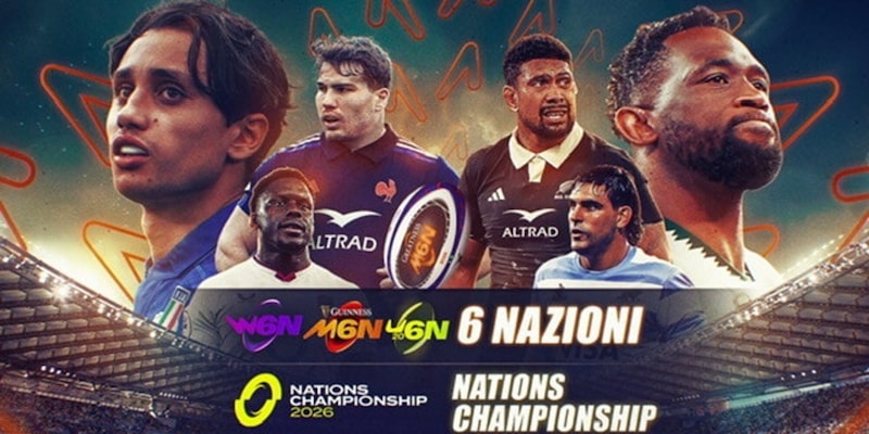 Sky Sport trasmette in esclusiva la Six Nations 2026 e le competizioni di rugby U20 e femminile