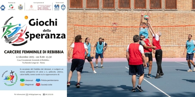 Rebibbia accoglie la seconda edizione dei Giochi della Speranza: una piccola olimpiade penitenziaria