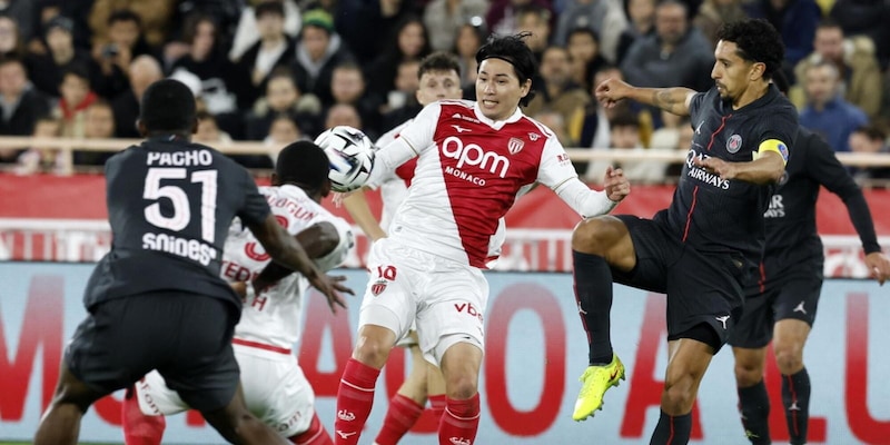 PSG KO dal Monaco: De Zerbi e il Marsiglia al vertice della Ligue 1