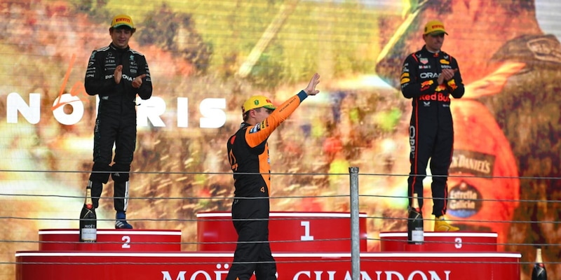 Lando Norris vince il Gran Premio del Brasile a Interlagos, Leclerc e Hamilton abbandonano la gara