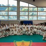 Fiamme Gialle celebrano i compleanni dei gruppi judo e karate a Villa Spada, Roma