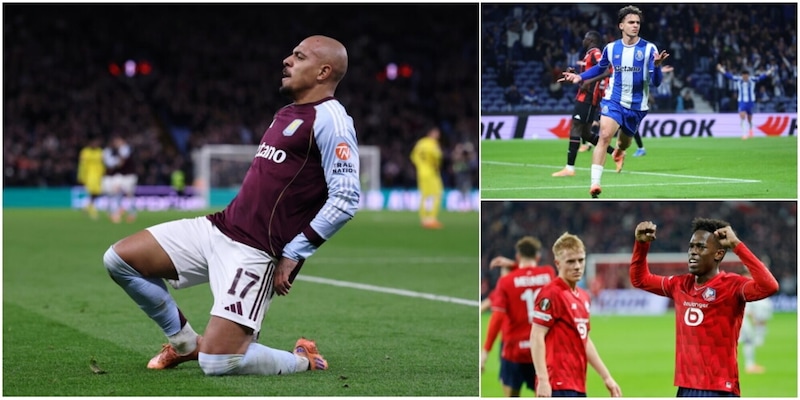 Aston Villa conquista la vetta contro Midtjylland, Porto e Lilla salgono in classifica