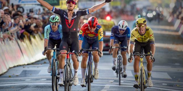 Matteo Trentin vince il Paris‑Tours per la terza volta
