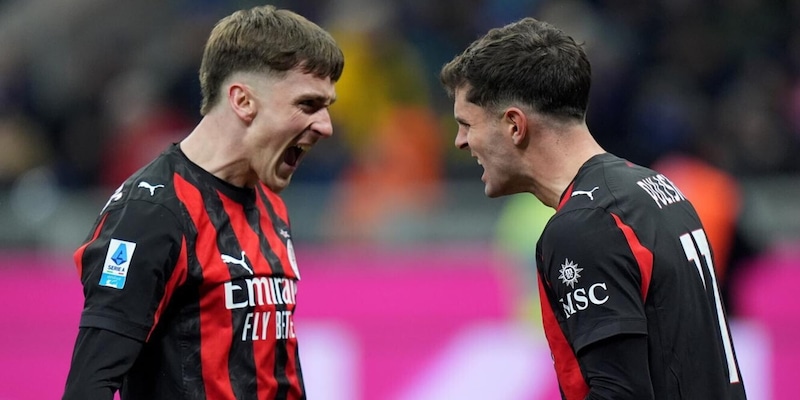 Inter perde 0‑1 al Milan: Pulisic decide il derby, Allegri resta due punti dietro la Roma