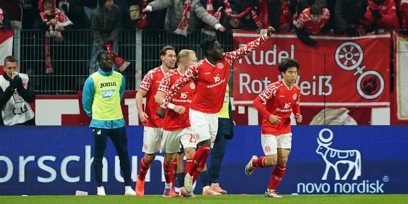 Bundesliga: Da Costa l'autorete del Mainz, pareggio 1-1 con l'Hoffenheim