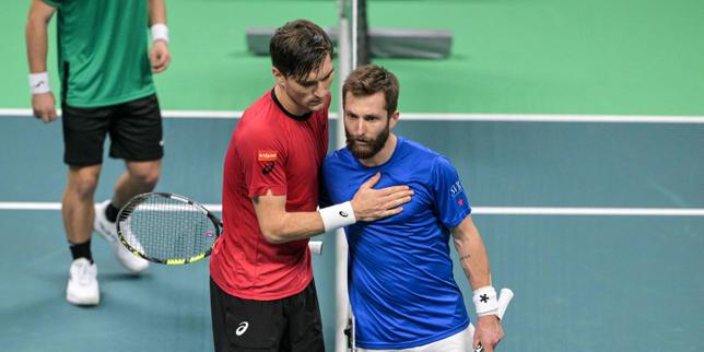 Francia eliminata dalla Coppa Davis dopo due sconfitte contro la Belgia a Bologna