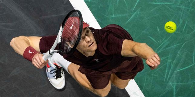 Sinner vince il Masters di Parigi: 6‑4, 7‑6 contro Auger‑Aliassime