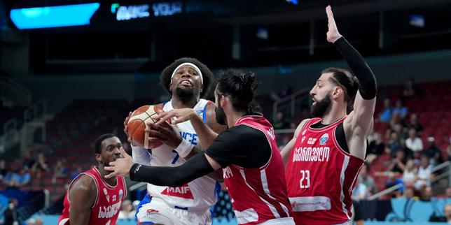 Francia eliminata dagli ottavi di finale dell'Euro basket: Georgia vince 80‑70