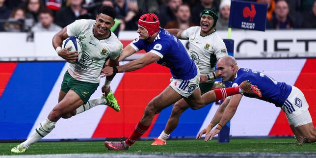 Sudafrica batte la Francia 32‑17 al Stade de France
