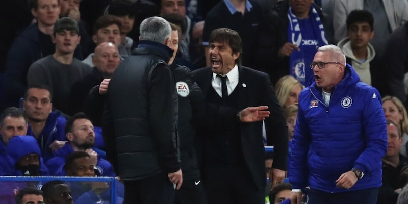 Conte e Mourinho: le scintille del passato che ancora risuonano