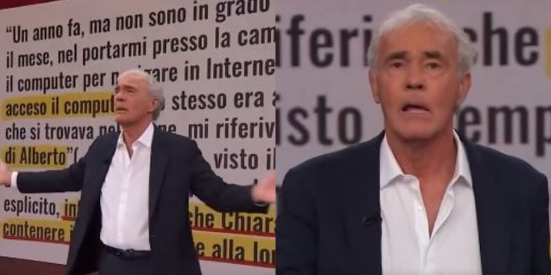 Giletti in foga: la frustrazione in diretta per la Roma contro il Como