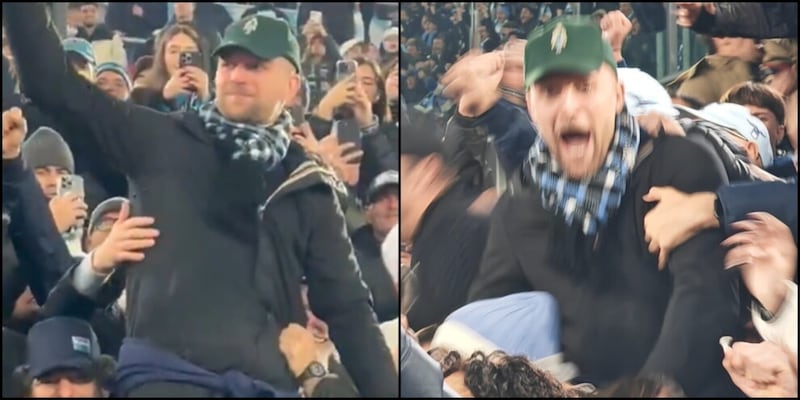 Milinkovic Savic tra i tifosi: l'ex Lazio esulta per la vittoria allo Stadio Olimpico