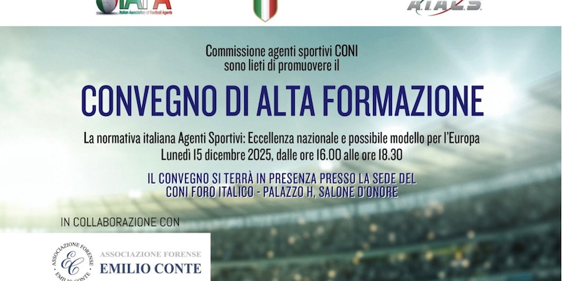 Convegno sul ruolo degli agenti sportivi precede la partita Roma‑Como