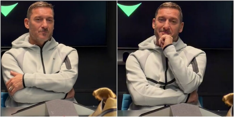 Totti emozionato: lo scarpino di addio al calcio mostrato negli Stati Uniti diventa video virale