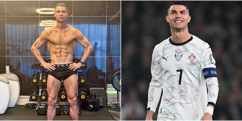 Cristiano Ronaldo a 41 anni: selfie post‑sauna che mostra la sua forma fisica