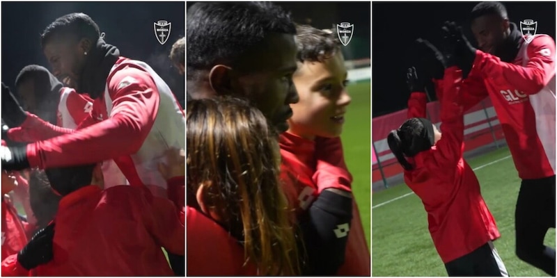 Keita Balde, Dany Mota e Obiang ispirano i giovani Monza Under‑9 con una sessione di allenamento