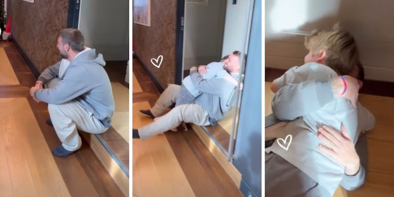 De Rossi torna a Roma: abbraccio emozionante con il figlio