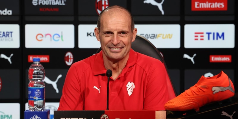 Allegri: Milan in difficoltà, obiettivo Champions e prime quattro posizioni