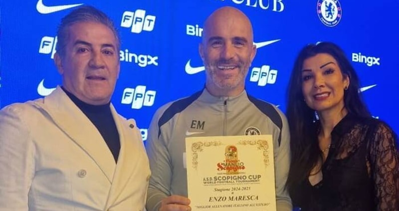 Maresca vince il Premio Manlio Scopigno a Londra: il miglior allenatore italiano all’estero