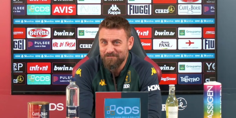 De Rossi fa ridere tutti con la sua battuta sul balcone di casa a Genova prima dell’incontro con l’Inter