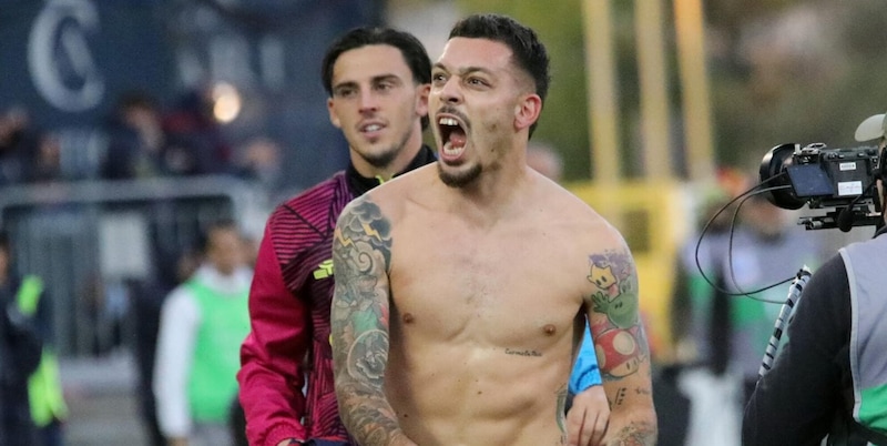 Roma sconfitta a Cagliari: Celik espulso, Gaetano decide la partita