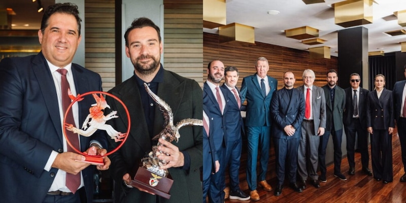 Benfica e Napoli si incontrano per un pranzo istituzionale: doni e ospiti di alto profilo