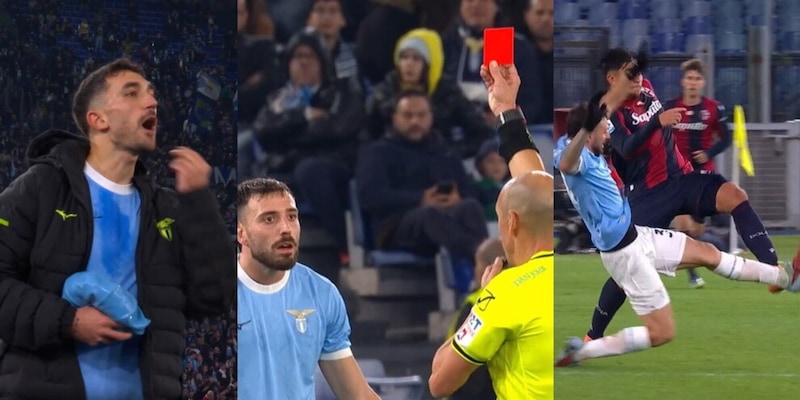 Cataldi protesta dalla panchina all'Olimpico: richiesta di revisione senza violenza