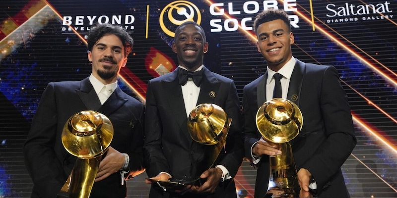 PSG domina i Globe Soccer Awards 2023: Luis Enrique, Adama Dembélé e Nasser Al‑Khelaifi premiati