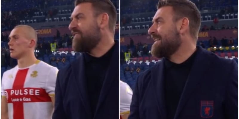 De Rossi al commissario: “Roba da matti…” per il mancato rigore di Svilar su Ostigard