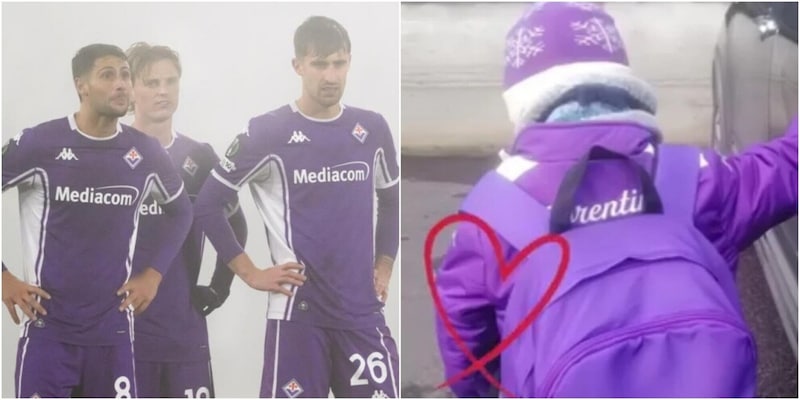 Tommaso, il piccolo tifoso che non si toglie il giubbino viola: la storia che ha conquistato i social