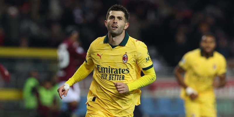 Milan vince 3‑2 al Torino grazie a Pulisic: gol di rimonta