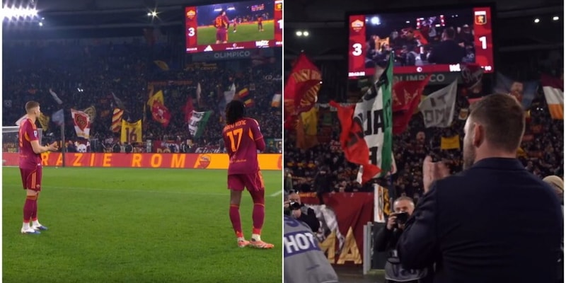 Roma vince 2‑0: giocatori evitano la Curva in onore dell’ex allenatore