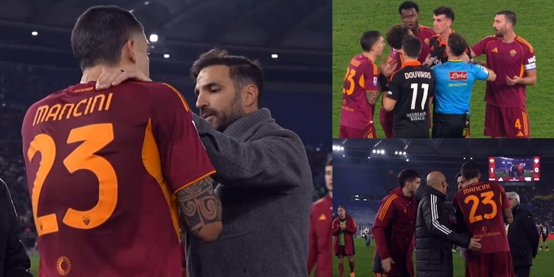Roma 1‑0 Como: Fabregas entra, Mancini reagisce con frustrazione