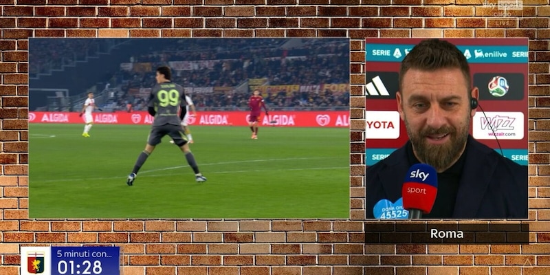 De Rossi: gratitudine ai tifosi, ma critica all'atteggiamento della Roma dopo la sconfitta 0‑1