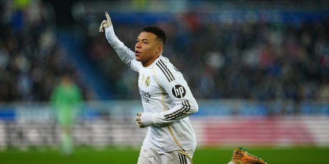 Mbappé equipara il record di 59 gol di Ronaldo con il Real Madrid