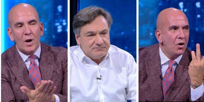 Gol di Scalvini decide la partita Atalanta‑Roma: Di Canio e Caressa discutono la validità del gol