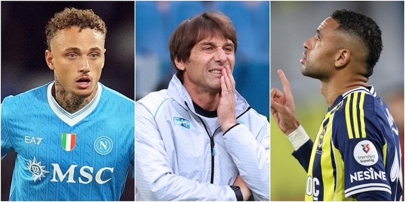 Napoli: Lang e Lucca escono, mercato a zero, Conte cerca rinforzi